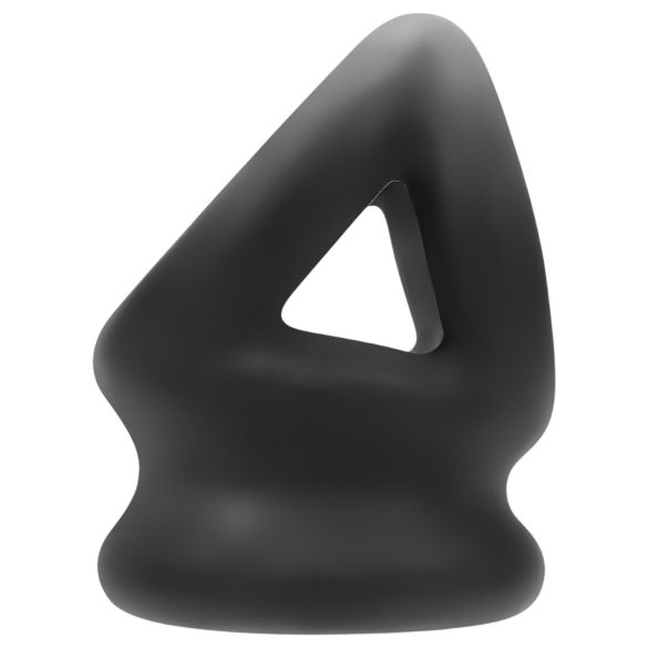 OXBALLS Tri-Squeeze - Black Penis Ring