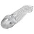 OXBALLS Muscle - Ribbed Penis Sleeve (Clear)