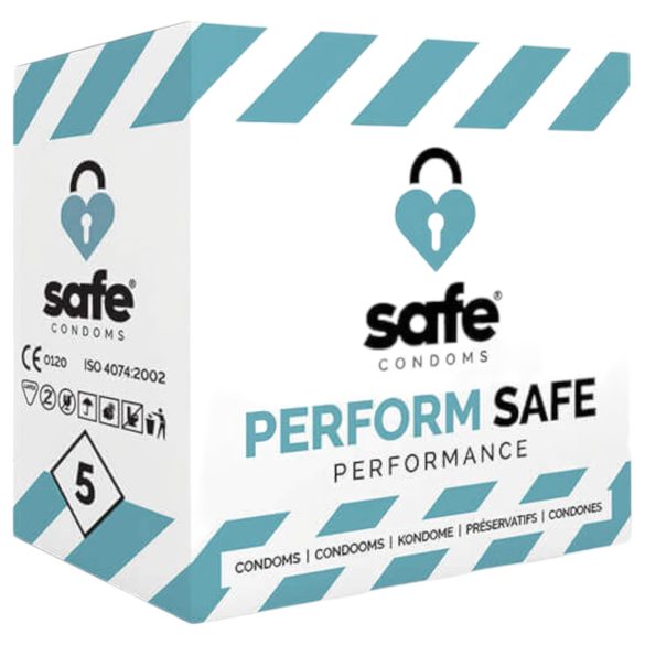 SAFE Perform Safe - Large Condoms (5 pack)