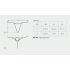 Obsessive Luiza - Tulip Thong (White)