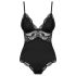 Obsessive 810-TED-1 - Lace Bodysuit (Black) - L/XL