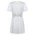 Obsessive Miamor Lace Sleeve Robe with Thong (White) - L/XL