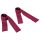 S&M - Satin Ribbon Binding Set (Red) - 2-Piece