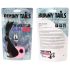 FEELZTOYS - Metal Bunny Tail Anal Plug (Silver-Pink)