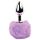FEELZTOYS - Metal Anal Plug with Bunny Tail (Silver-Purple)