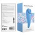 FEELZTOYS Femmegasm - Rechargeable 2-in-1 Clitoral Vibrator (Blue)
