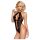 Obsessive 830-Ted - Halter Neck Bodysuit (Black)