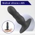 Aixiasia Roy - Rechargeable, Wireless Black Anal Vibrator