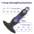 Aixiasia Roy - Rechargeable, Wireless Black Anal Vibrator