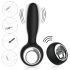 Aixiasia Dylon-Remote - rechargeable, remote-controlled anal vibrator (black)