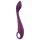 Aixiasia Lotty - rechargeable, waterproof G-spot vibrator (purple)