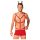 Obsessive Mr. Reindy - Men's Red Reindeer Costume (3-Piece Set) - L/XL