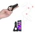 Magic Motion Rise - Smart Rechargeable Vibrating Ring (Black)