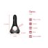 Magic Motion Rise - Smart Rechargeable Vibrating Ring (Black)
