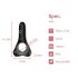 Magic Motion Rise - Smart Rechargeable Vibrating Ring (Black)