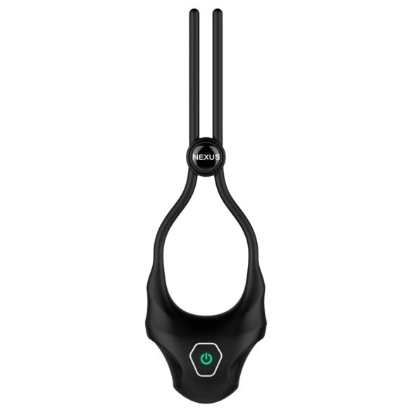 Nexus Forge - Adjustable Vibrating Ring (Black)