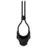 Nexus Forge - Adjustable Vibrating Ring (Black)