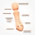 Vush Majesty 2 - Rechargeable, Waterproof Massager Vibrator (Orange)
