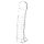 Lonely - Textured Vibrating Penis Sleeve (Transparent) 