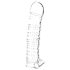 Lonely - Textured Vibrating Penis Sleeve (Transparent) 